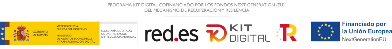 Programa Kit Digital cofinanciado por los fondos Next Generation (EU) del mecanismo de Recuperación y Resilencia